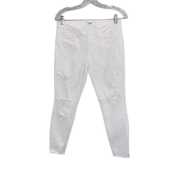 Paige Verdugo Ankle Petite White Destructed 29 - Picture 7 of 7